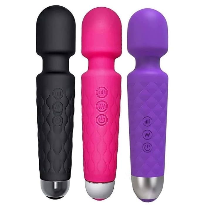 Rechargeable Body Massager – 10 Vibration Modes, Cordless & Portable