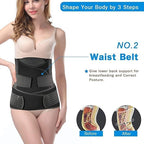 Postpartum Abdominal Support Belt – 3-in-1 C-Section Recovery & Belly Wrap for Women