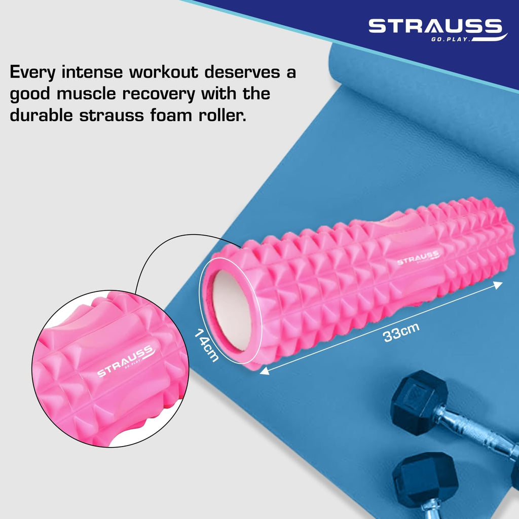 Strauss Grid Foam Roller