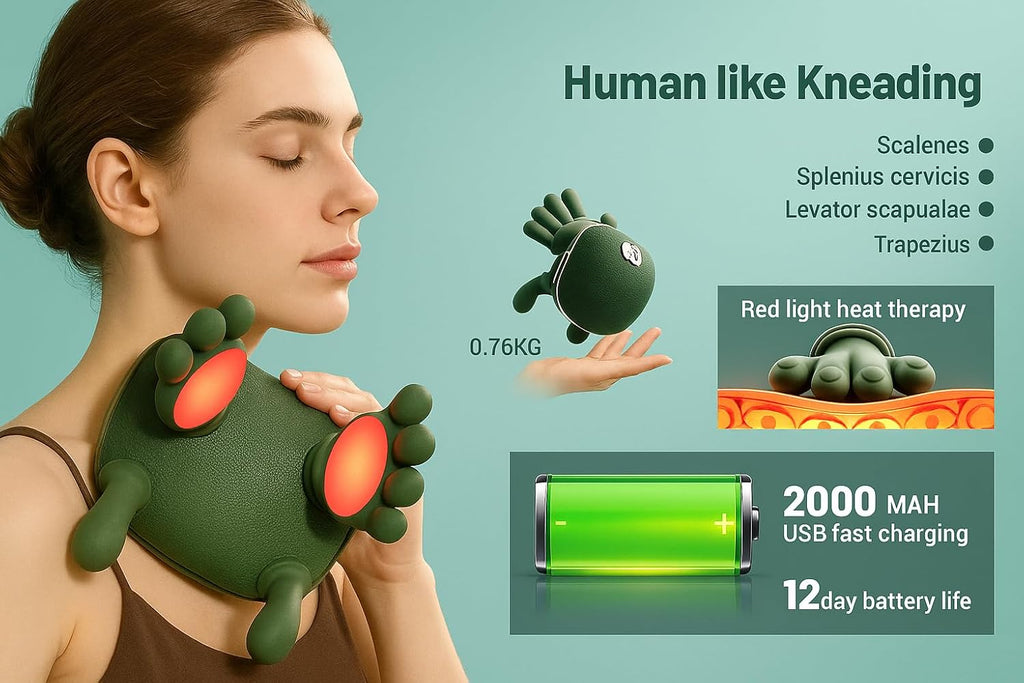 Bionic Heated Massager, Electric Deep